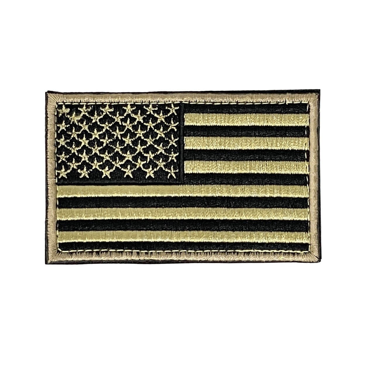 Tactical Usa Flag Patch With Detachable Backing