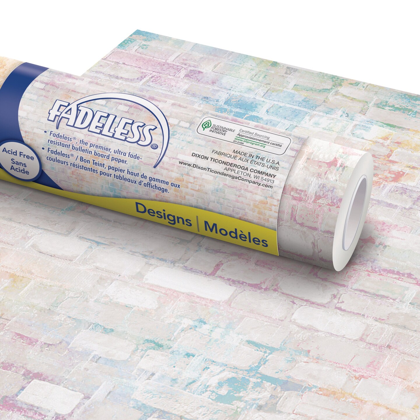  Fadeless Bulletin Board Paper, Fade-Resistant Paper for  Classroom Decor, 48” x 50', Azure, 1 Roll : Prints : Arts, Crafts & Sewing