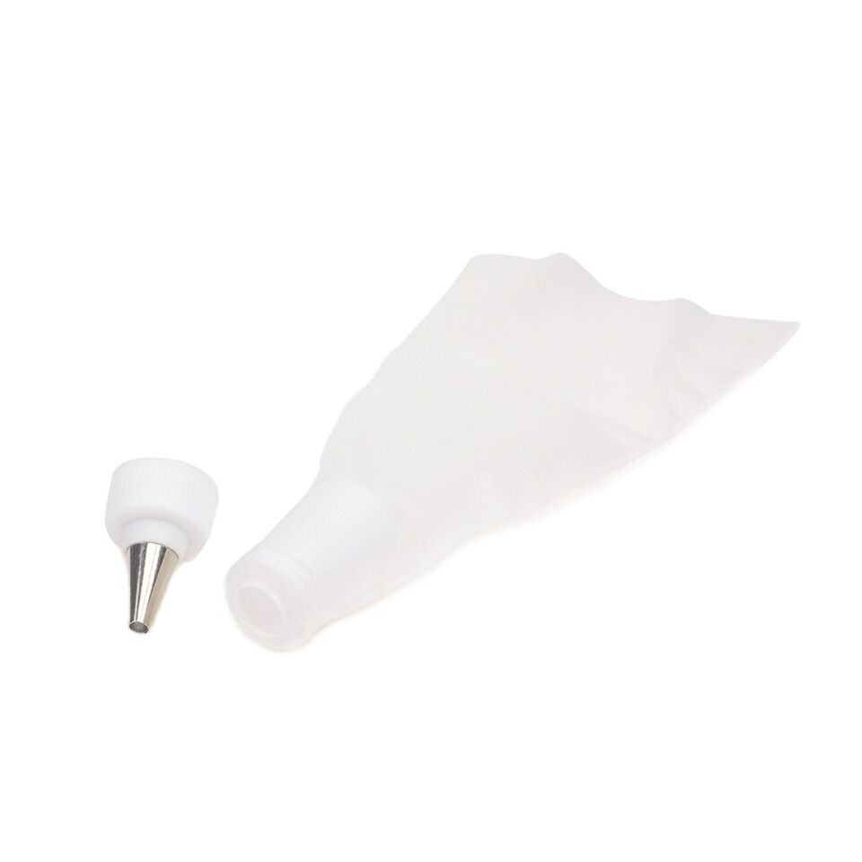 Cake Decorating Single Pastry Bags Stainless Steel.