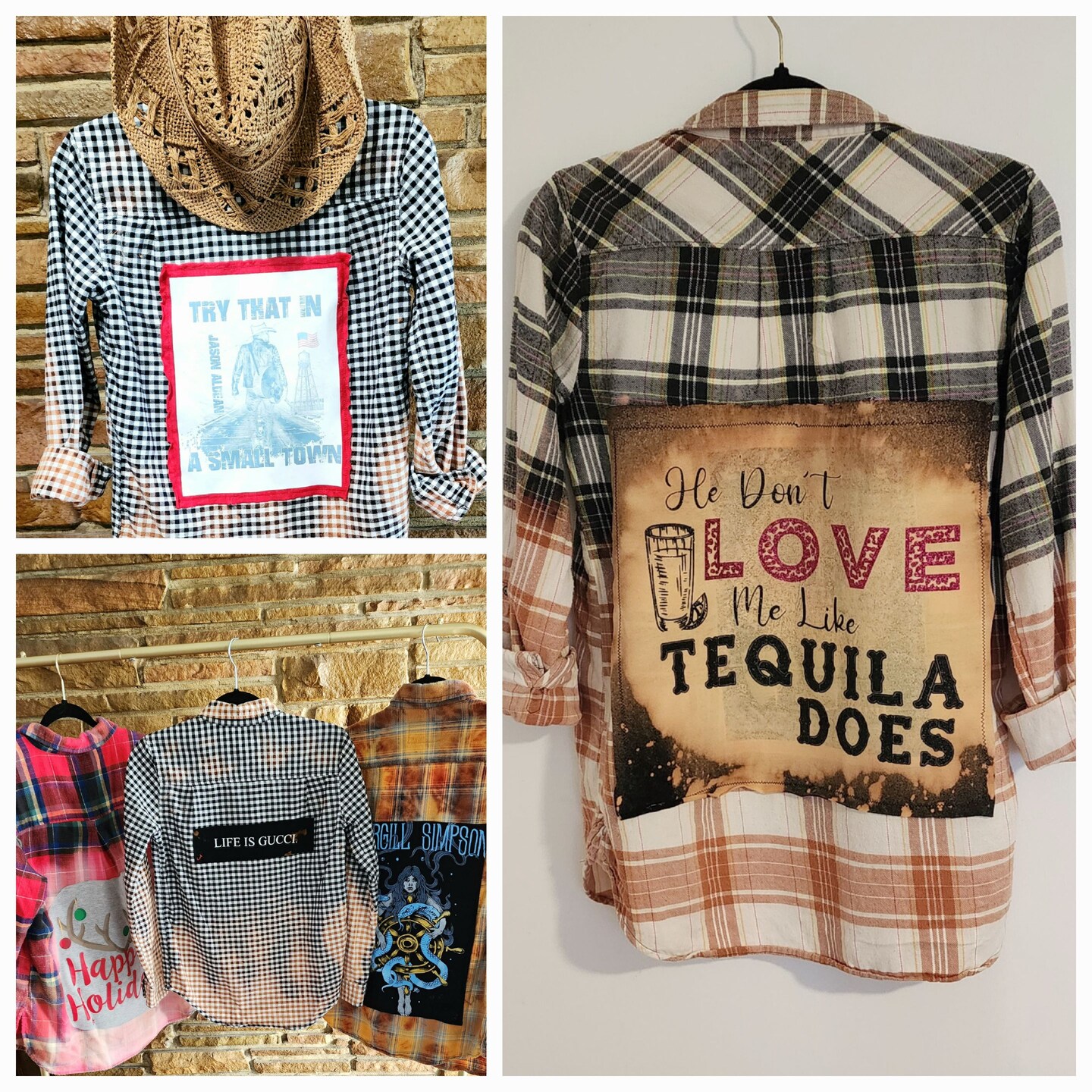 Upcycle buy light weight flannels