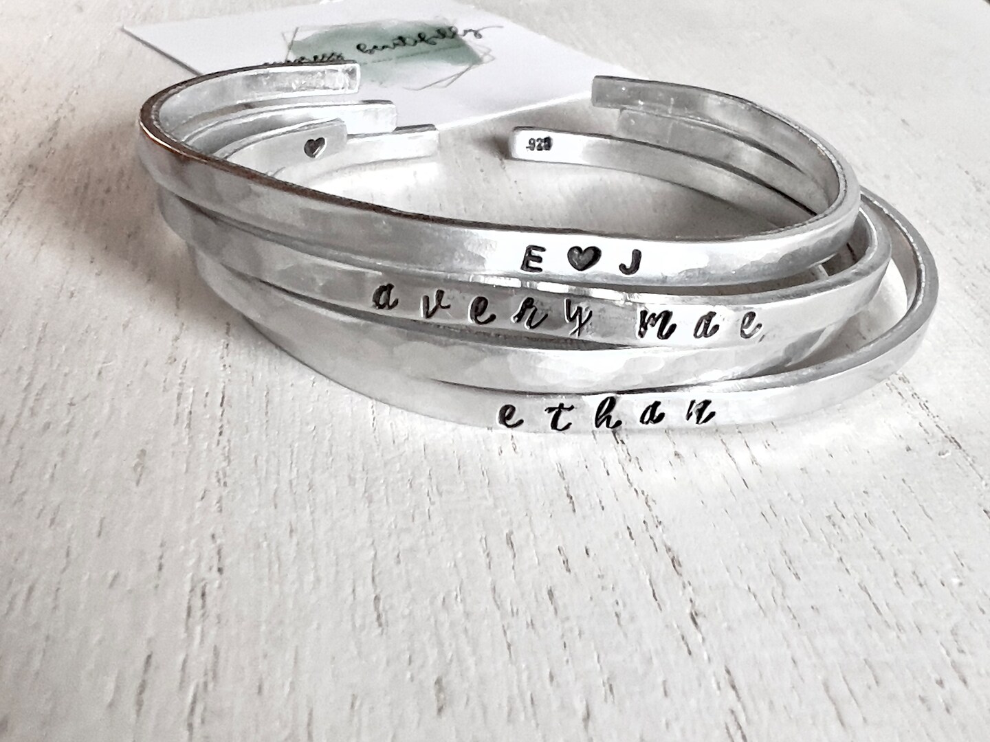 Custom Jewelry, CUSTOM Silver Jewelry, Custom Bracelet, Custom Monogram Jewelry, Custom Sterling Silver order Wrap Bracelet, Custom Monogram