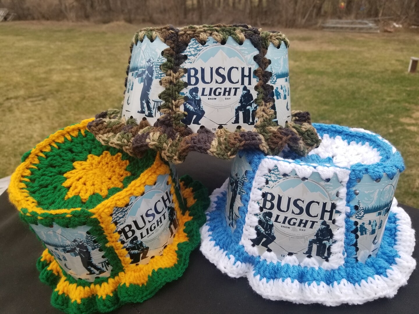 Aluminum beer can crochet hat (soda, pop) | MakerPlace by  display picture 1