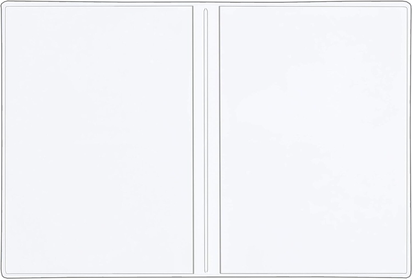 StoreSMART - Two Pocket Plastic Card Caddy &#x2013; Receipt Holder - (CC1423-2)