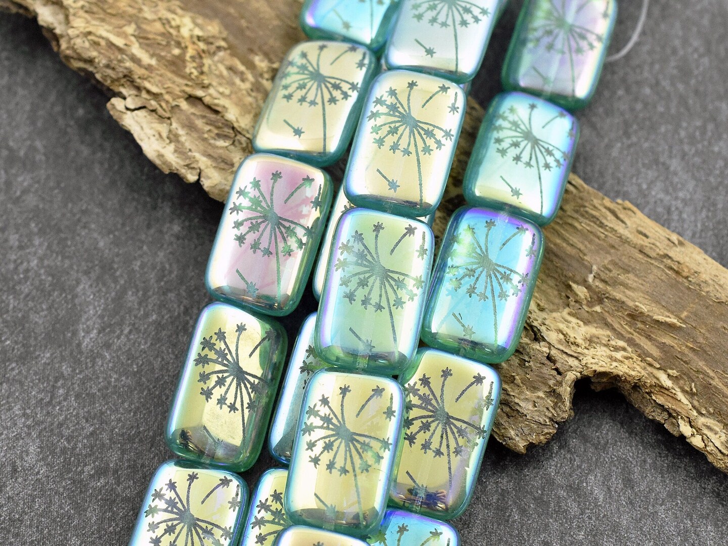 Czech Pressed - Rectangle Etched