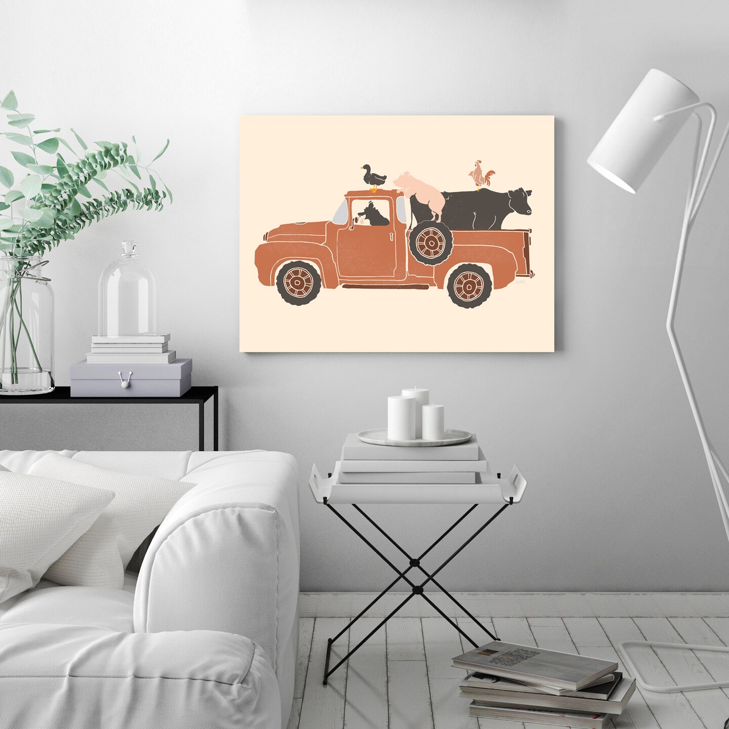 Farm Use by NDTank  Gallery Wrapped Canvas - Americanflat