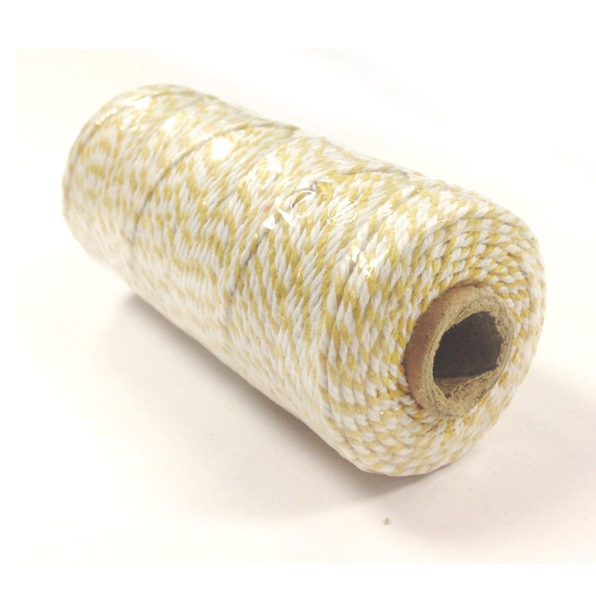 Wrapables Cotton Baker&#x27;s Twine 12ply 110 Yard, Dark Yellow
