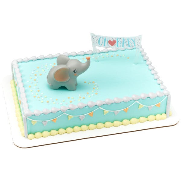 Oh Baby Elephant DecoSet&#xAE; Cake Decoration
