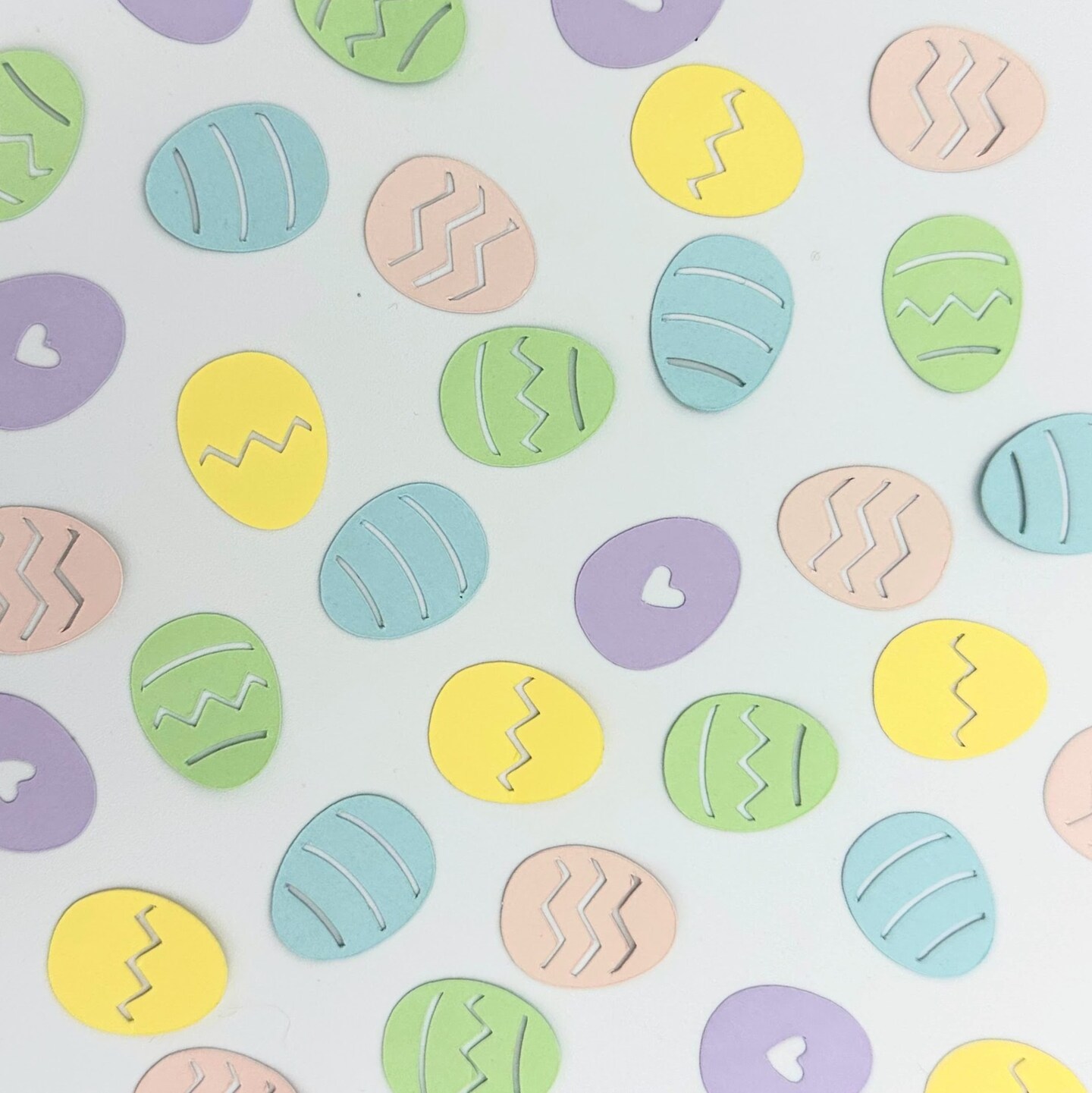 How to Make Easter Egg Confetti with your Cricut image 3