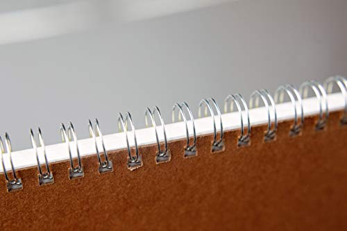 300 Series Drawing Paper Pad, Top Wire Bound, 9x12 inches, 50 Sheets (70lb/114g) - Artist Paper for Adults and Students - Charcoal, Colored Pencil, Ink, Pastel, Marker