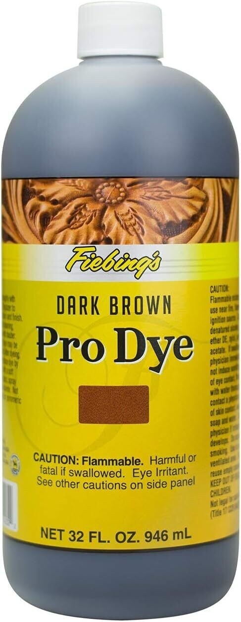 Premium 32 oz Pro Oil Leather Dye