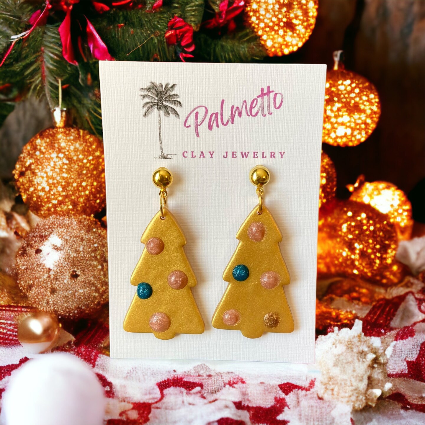 Michaels online christmas earrings