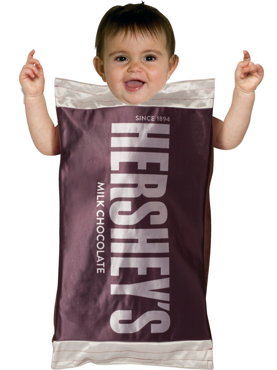 Child's Classic Hershey's Bar Chocolate Candy Baby Bunting Costume