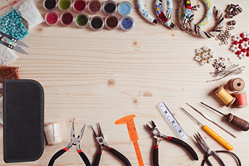 19 Pieces Jewelry Making Tools Kit with Zipper Storage Case for Jewelry Crafting and Jewelry Repair