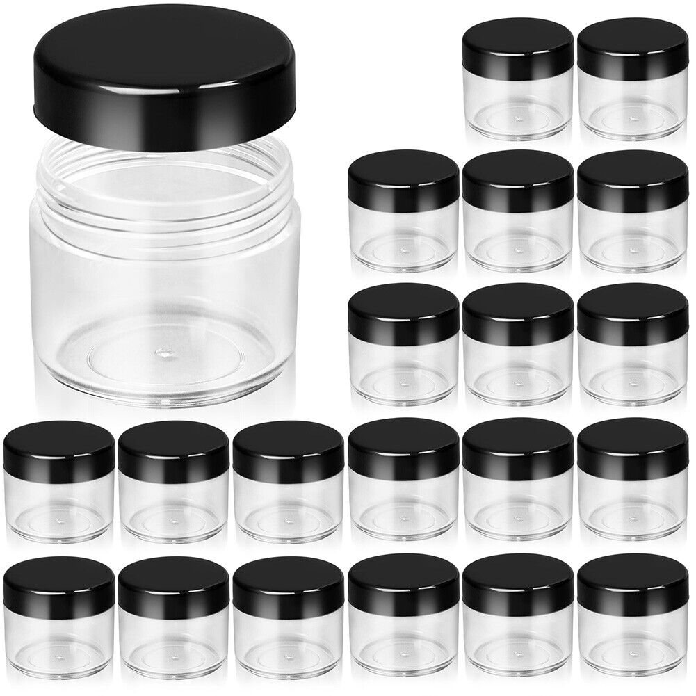 20 ml. Transparent Jars Storage 20 pcs