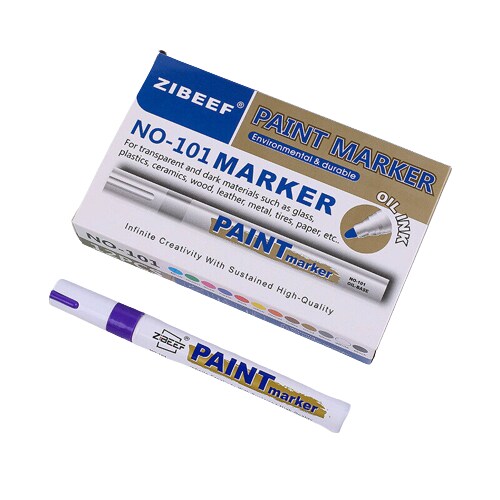Kitcheniva Permanent Paint Marker Pen Waterproof Rubber Metal Wood