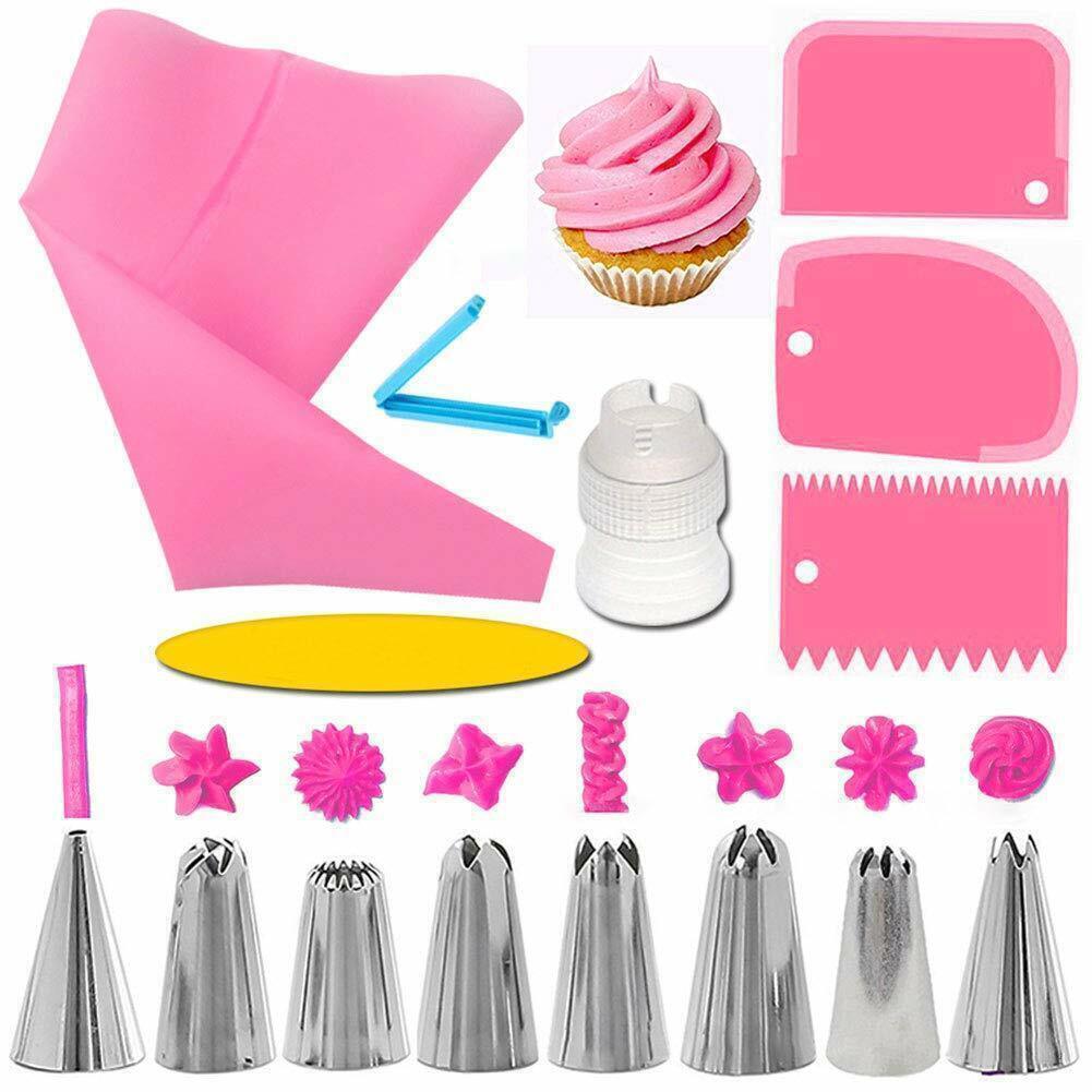 Silver stainless steel Cake Nozzles Set, Size: 17x11x4 at Rs 240/set in  Delhi