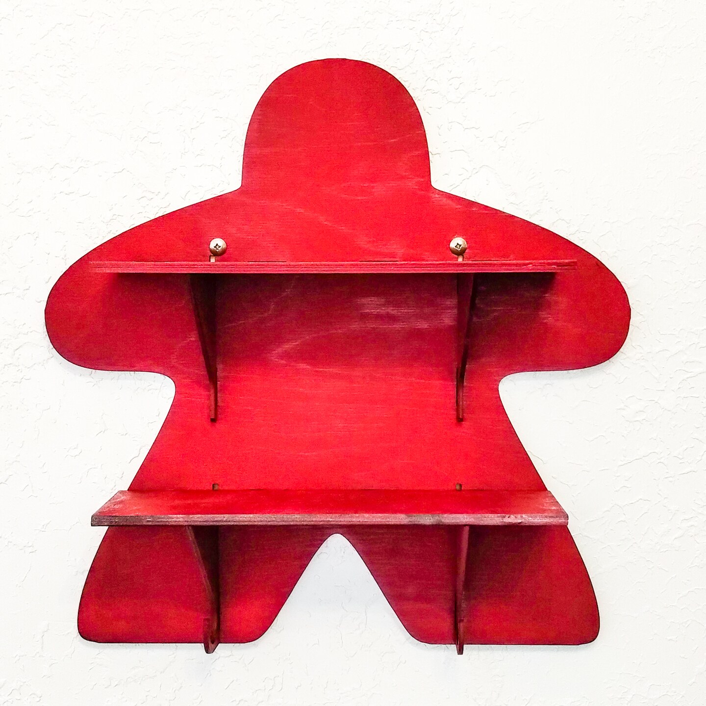廃盤　a.depeche PROCH DIY CRAFT PILED SHELF Meeple Game Piece Paint-It-Yourself Hanging Shelf Arts and Crafts
