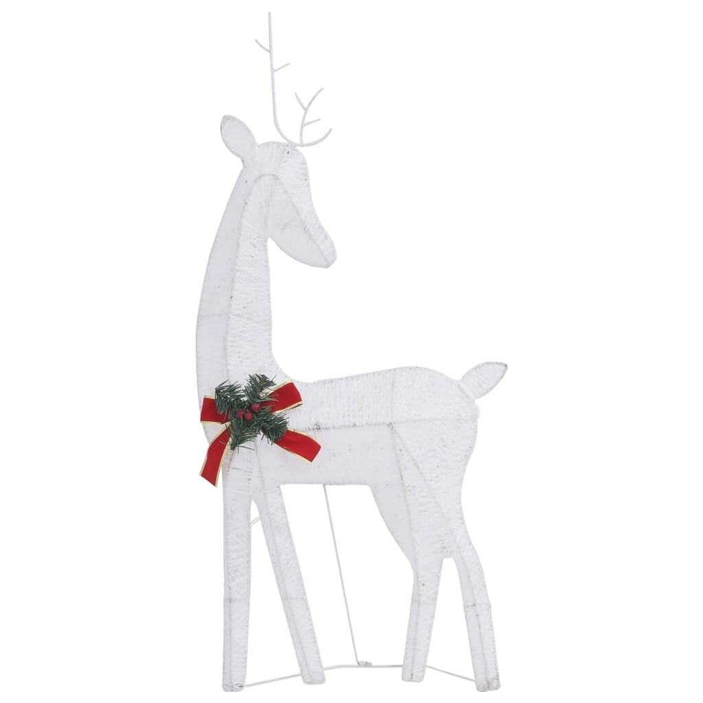 6 pcs Christmas Reindeers with White Mesh