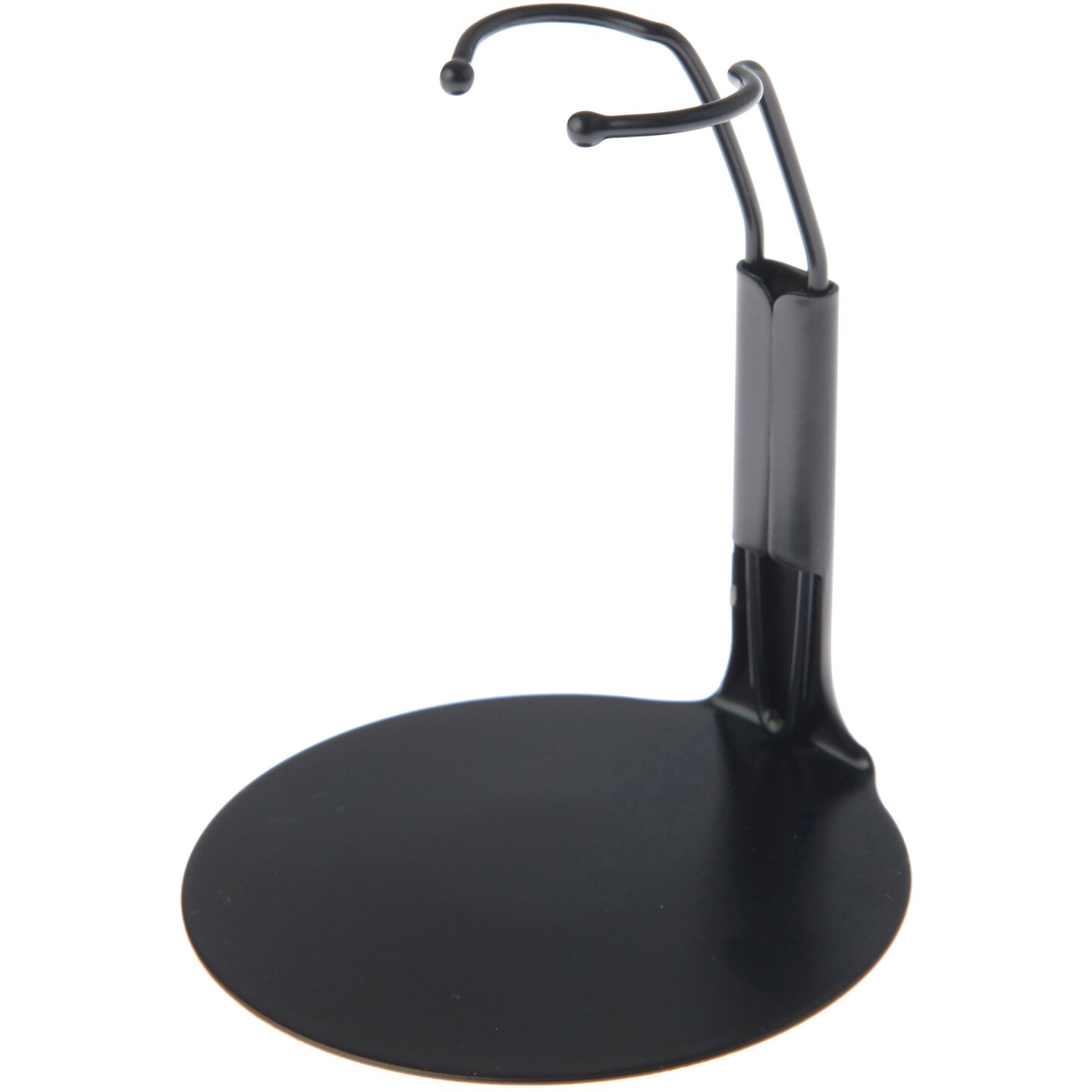 Plymor DSP-25B Black Adjustable Action Figure Stand, fits 4.5, 5, and 5.5 inch Action Figures, Waist is 1&#x22; - 1.5&#x22; wide, 3&#x22; - 3.5&#x22; around