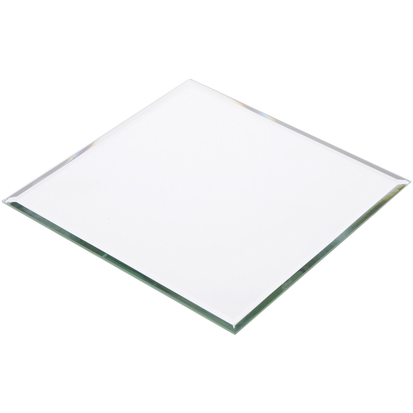 Plymor Square 3mm Beveled Glass Mirror, 6 inch x 6 inch