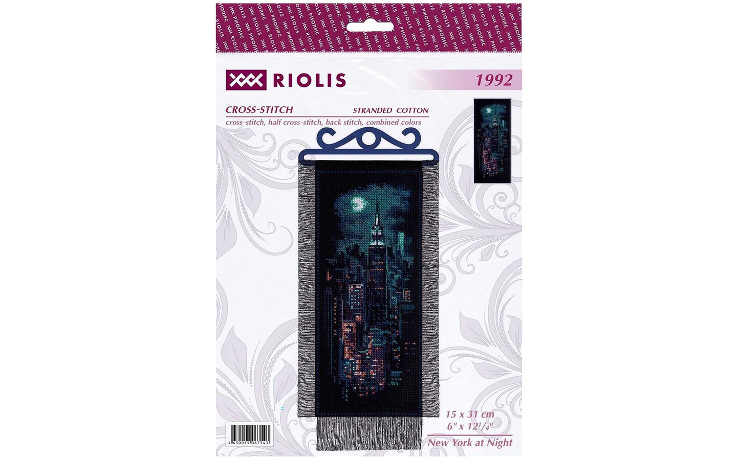 Riolis Cross Stitch Kit New York At Night