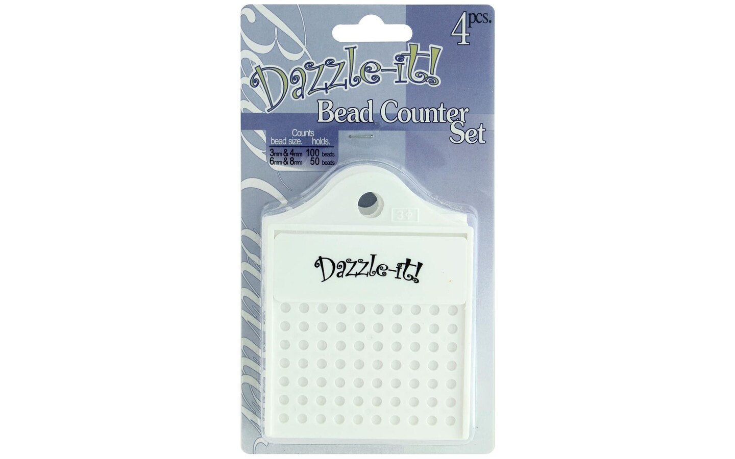 Dazzle-It Bead Counter Set 4pc