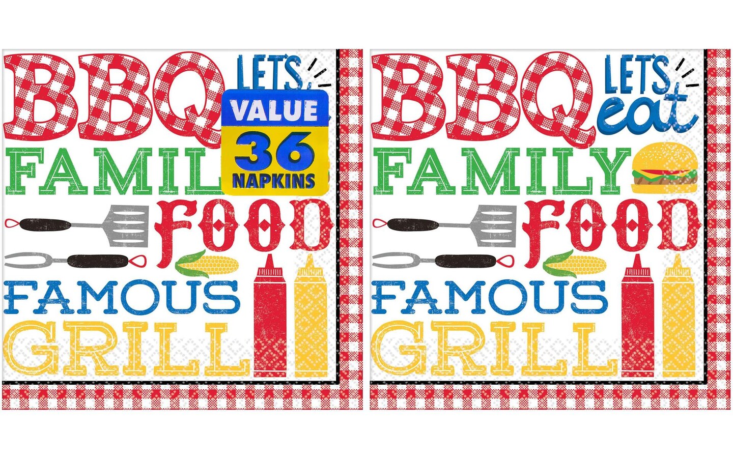 Amscan Luncheon Napkin BBQ Picnic Michaels