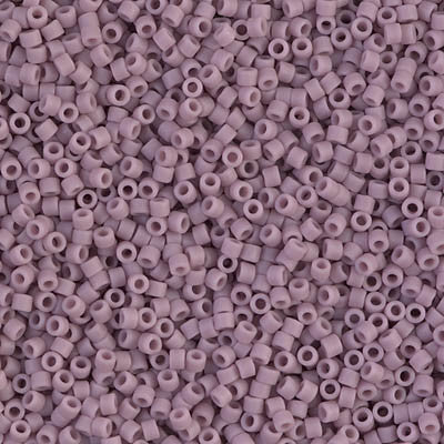 Miyuki Delica Bead 11/0 - DB0758 - Matte Opaque Mauve