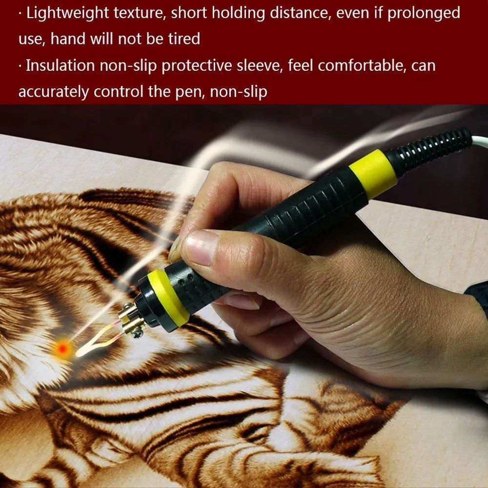Kitcheniva Heat Resistant Pyrography Wood Machine Pen