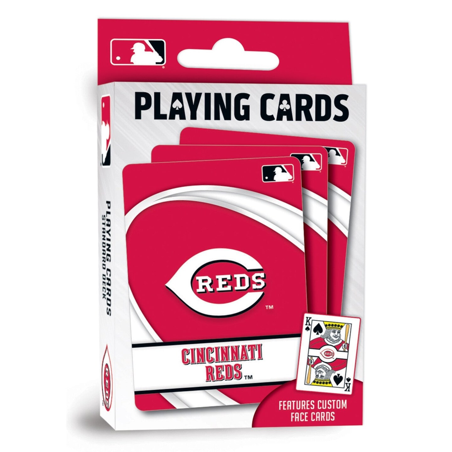 MasterPieces Cincinnati Reds Playing Cards - 54 Card Deck