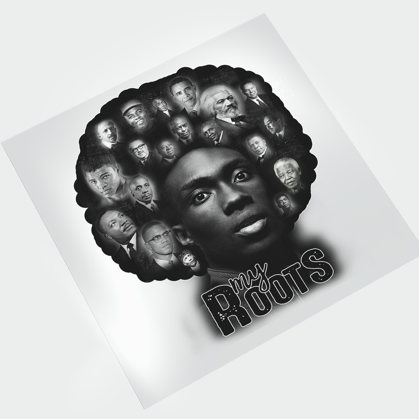 Black History My Roots DTF Transfer