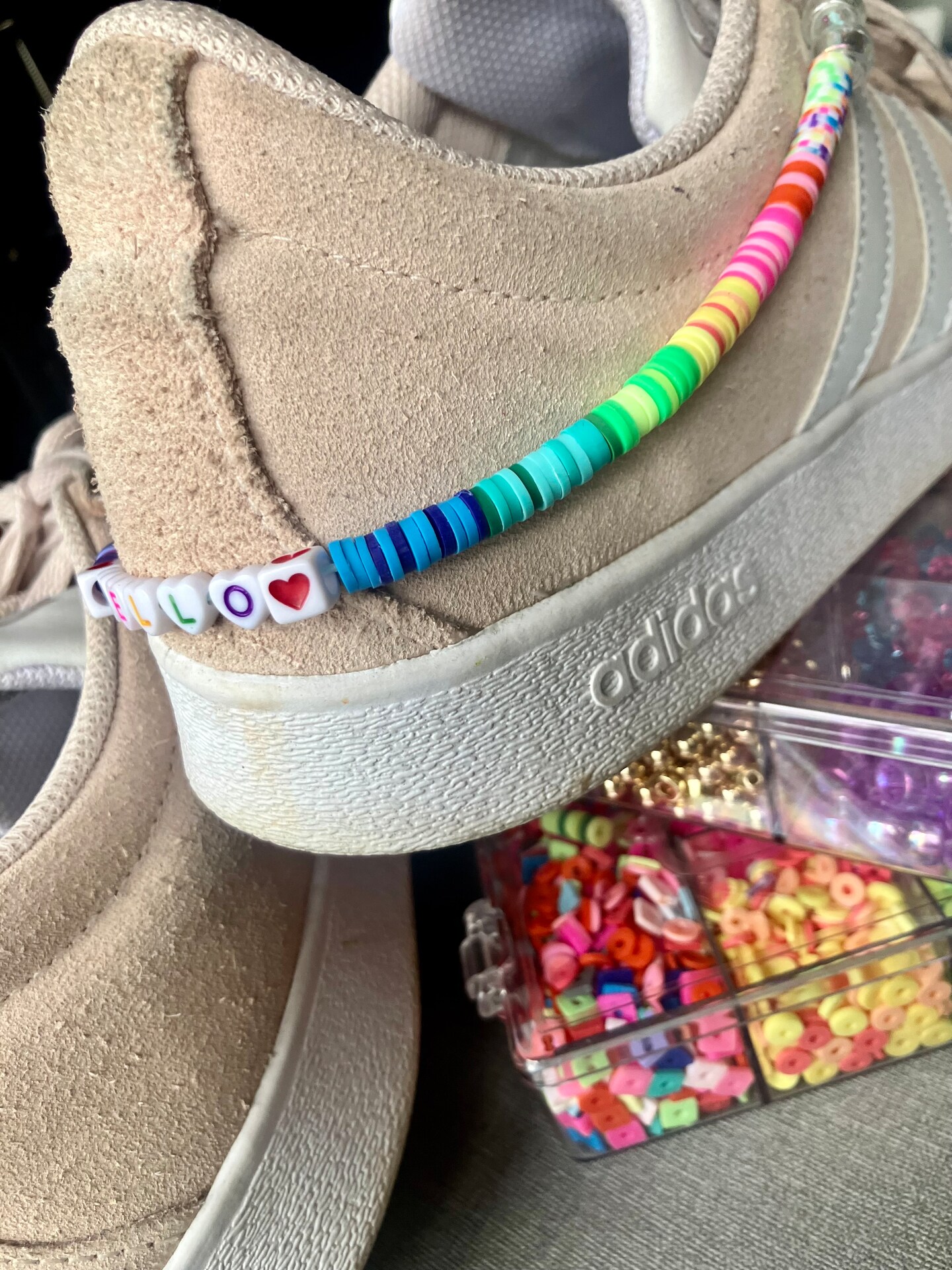 6pcs Shoe Charms Chains, Cute Shoe Decorations DIY Shoe Chain For Croc Summer Beach Heel Strap For Sandals Accessories Birthday Gifts