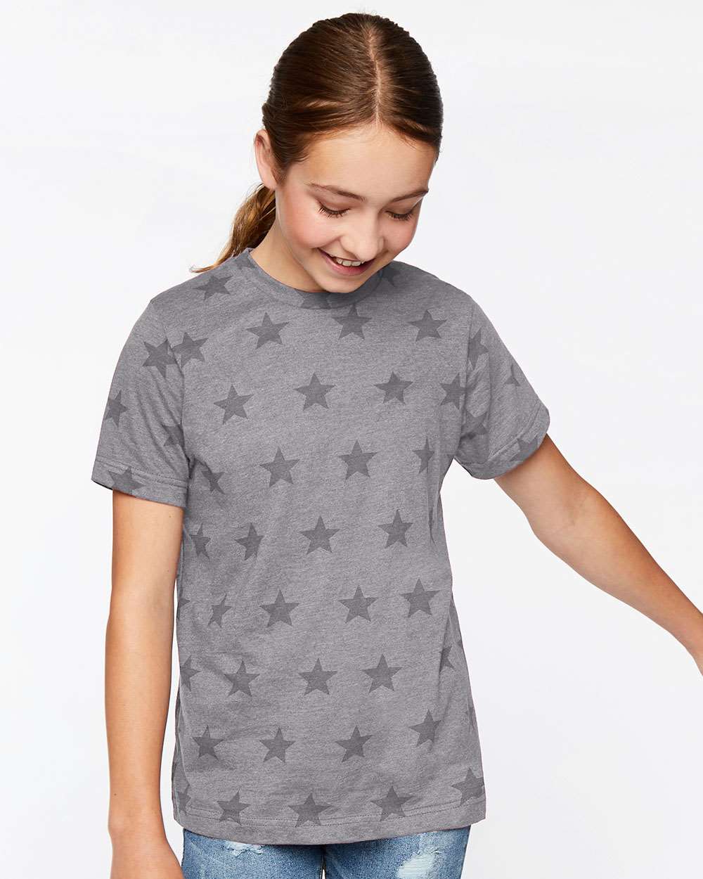 Code Five&#xAE; Youth Star Print Tee