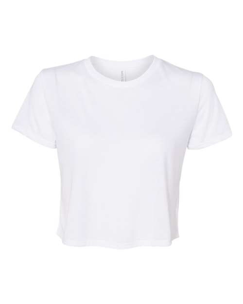 BELLA + CANVAS&#xAE; Women&#x2019;s Flowy Crop Short Sleeve Tee