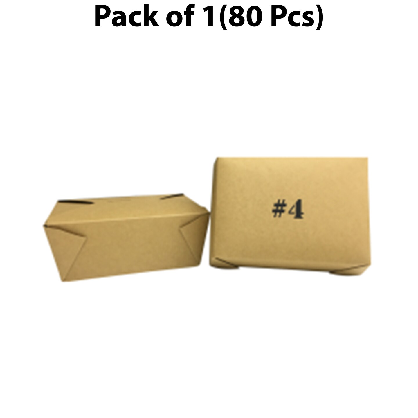 Take-Out Container Kraft -4 | disposable food packaging | RAHEEV®
