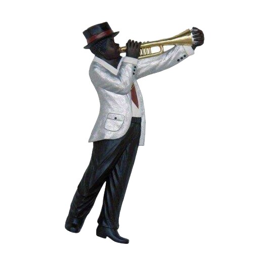 Jazz Band Trumpet Player Wall Decor