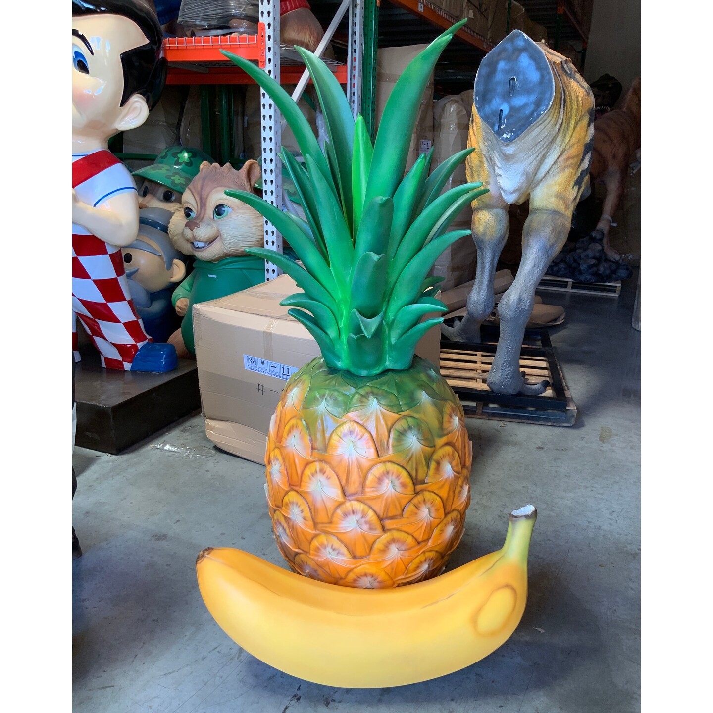 Giant Pineapple Over Sized Statue