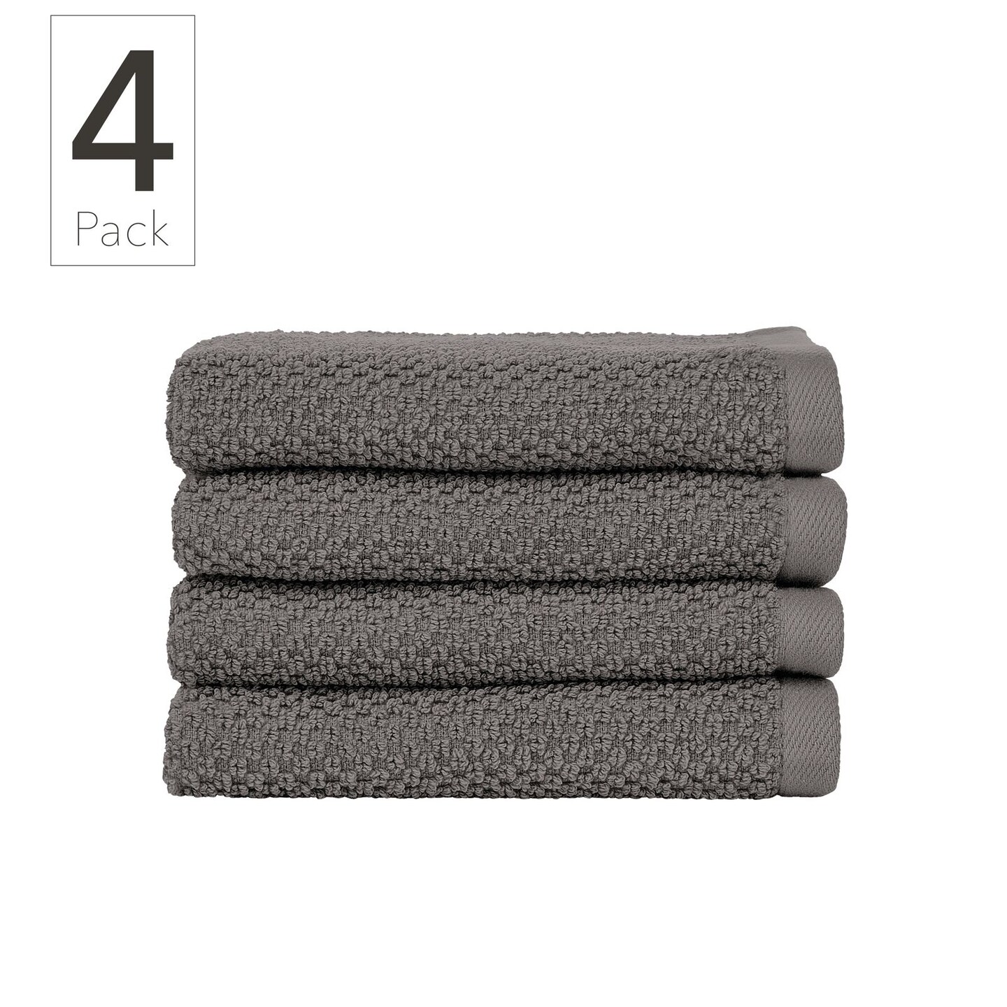 Nate Home by Nate Berkus Cotton Textured Weave Bath Towel Set