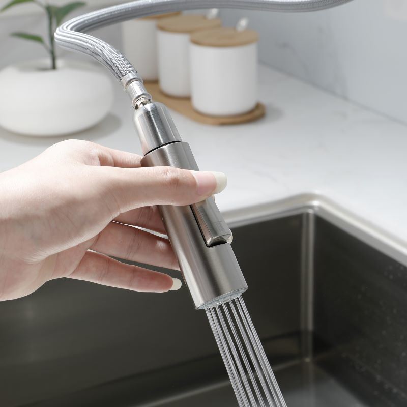 Pull Down Sprayer Kitchen Faucet