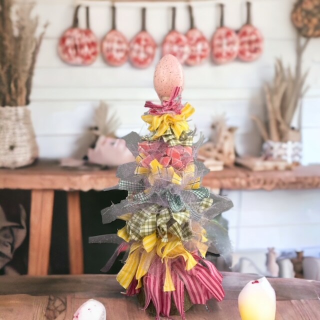 Spring Rag Tree-Easter Rag Tree | MakerPlace by Michaels