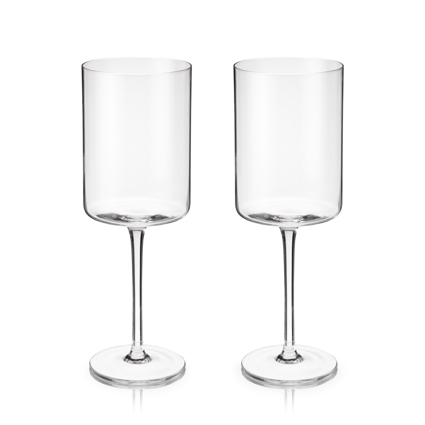 Laurel Crystal Red Wine Glasses 