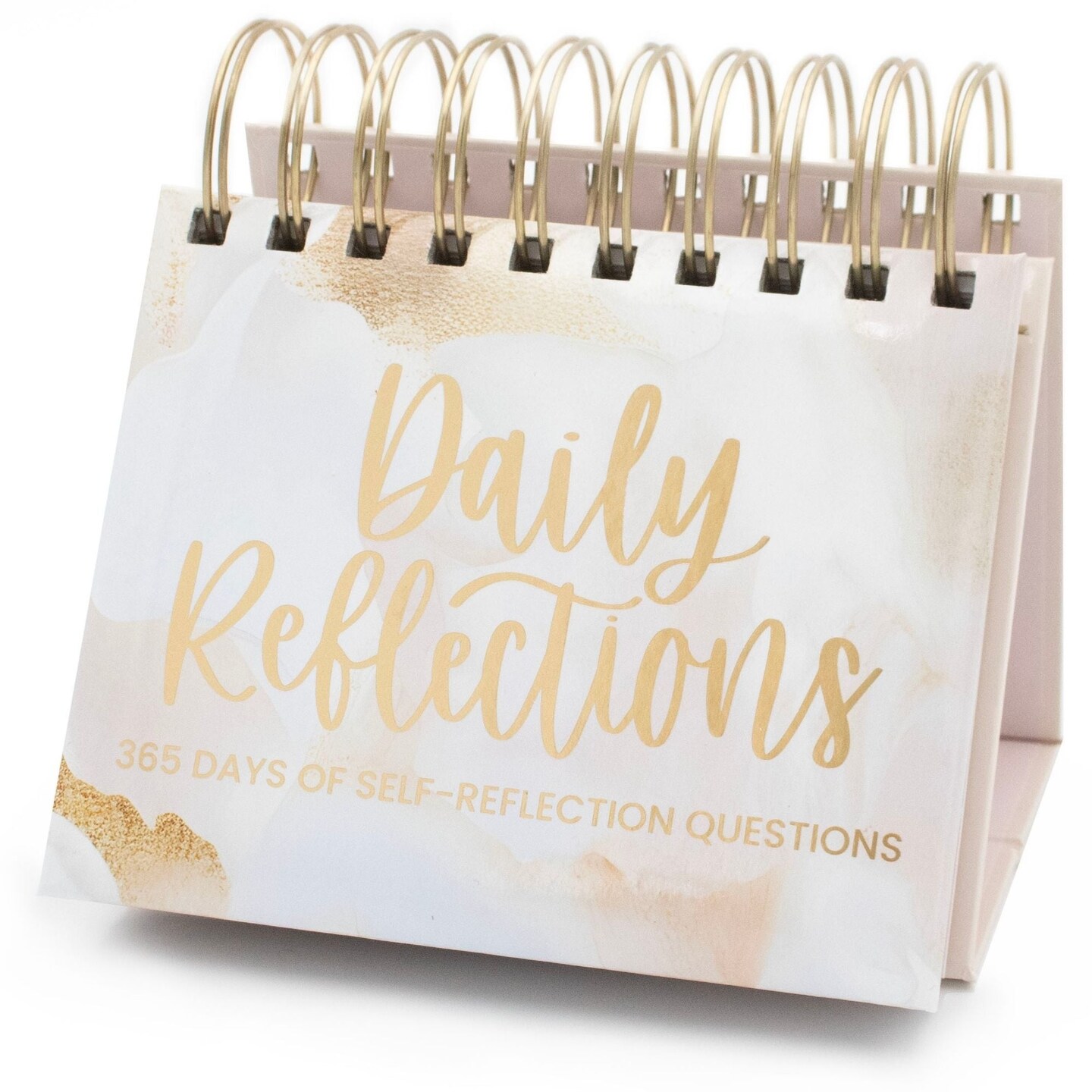 bloom daily planners Inspirational Perpetual Desk Easel, Daily Reflection Questions