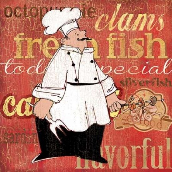 Fresh Fish Poster Print by Carol Robinson - Item # VARPDX14520