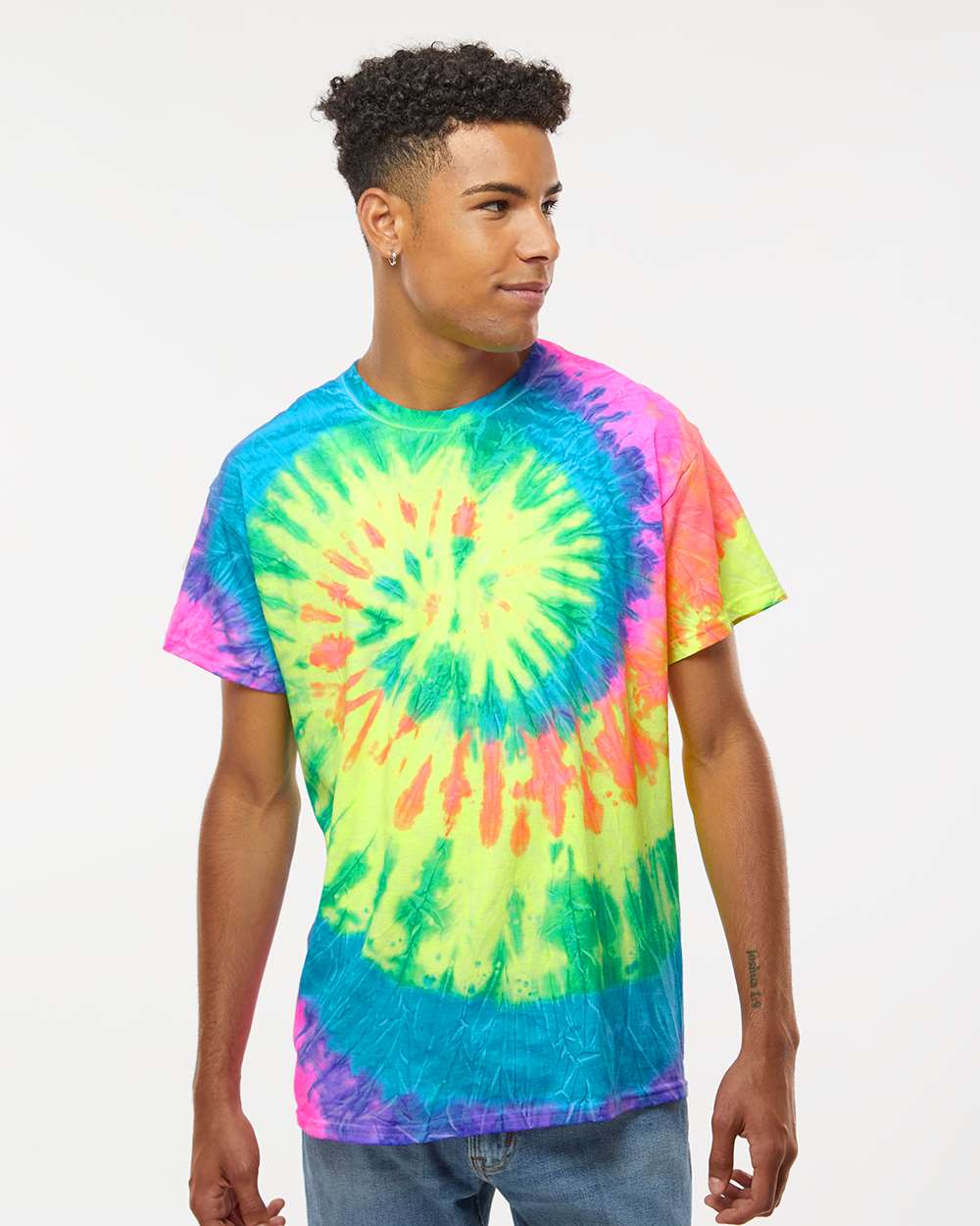 Colortone&#xAE; Multi-Color Tie-Dyed T-Shirt