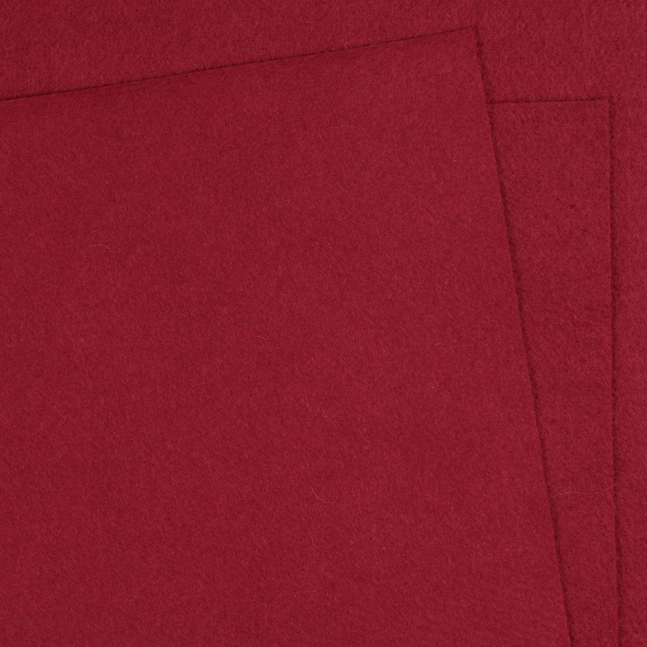Wool Blend Felt, Cranberry