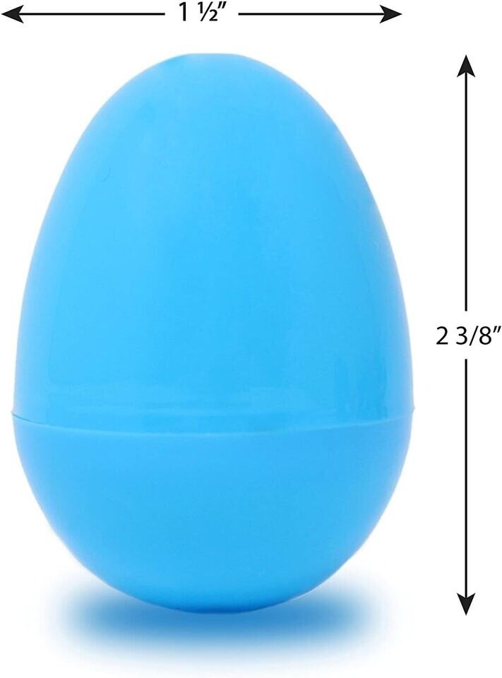 100 Pcs Prefilled Easter Eggs with Toys Party Favors Plus Stickers for Kids