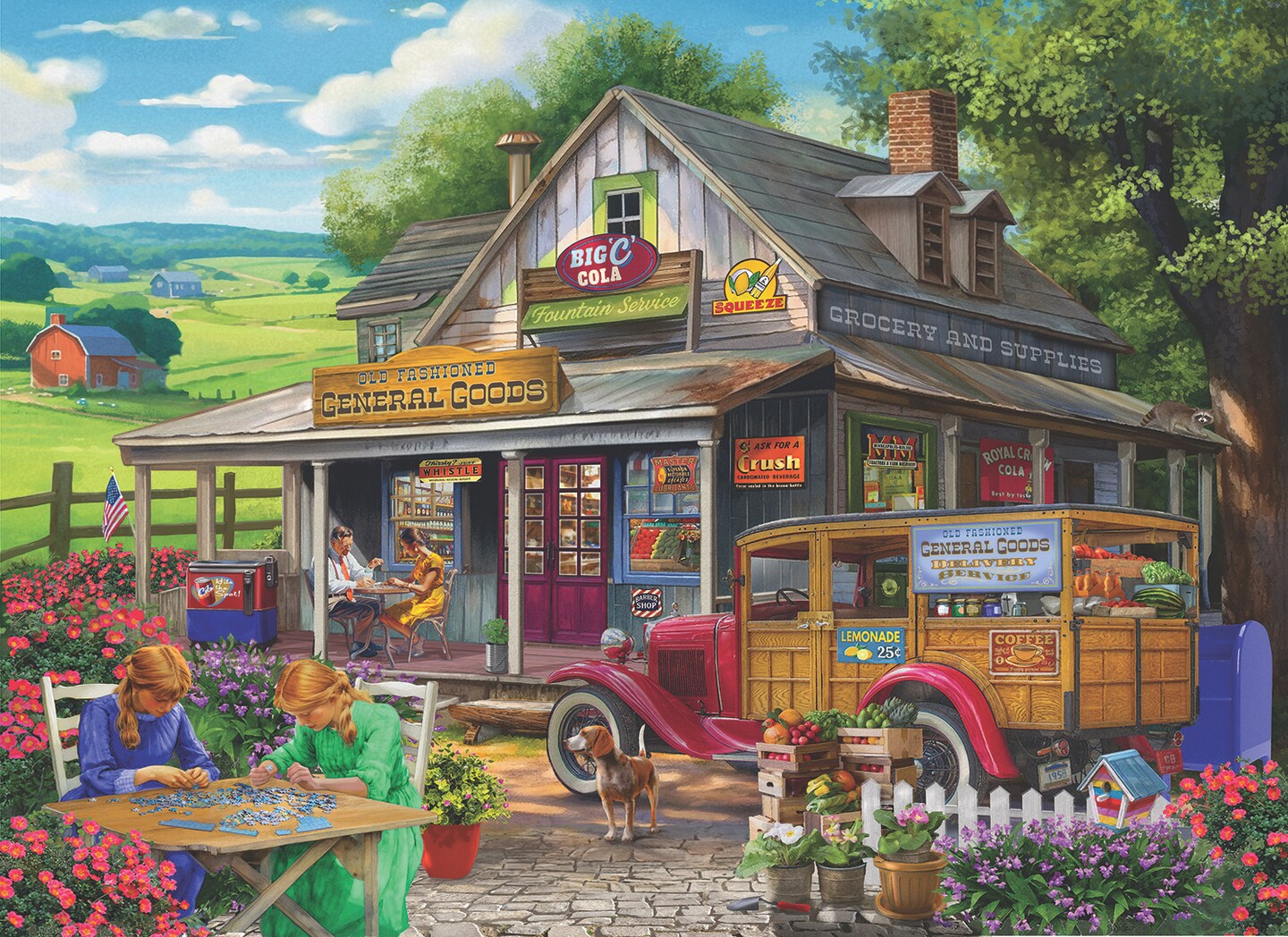Sunsout General Goods 500 pc Large Pieces  Jigsaw Puzzle 31420