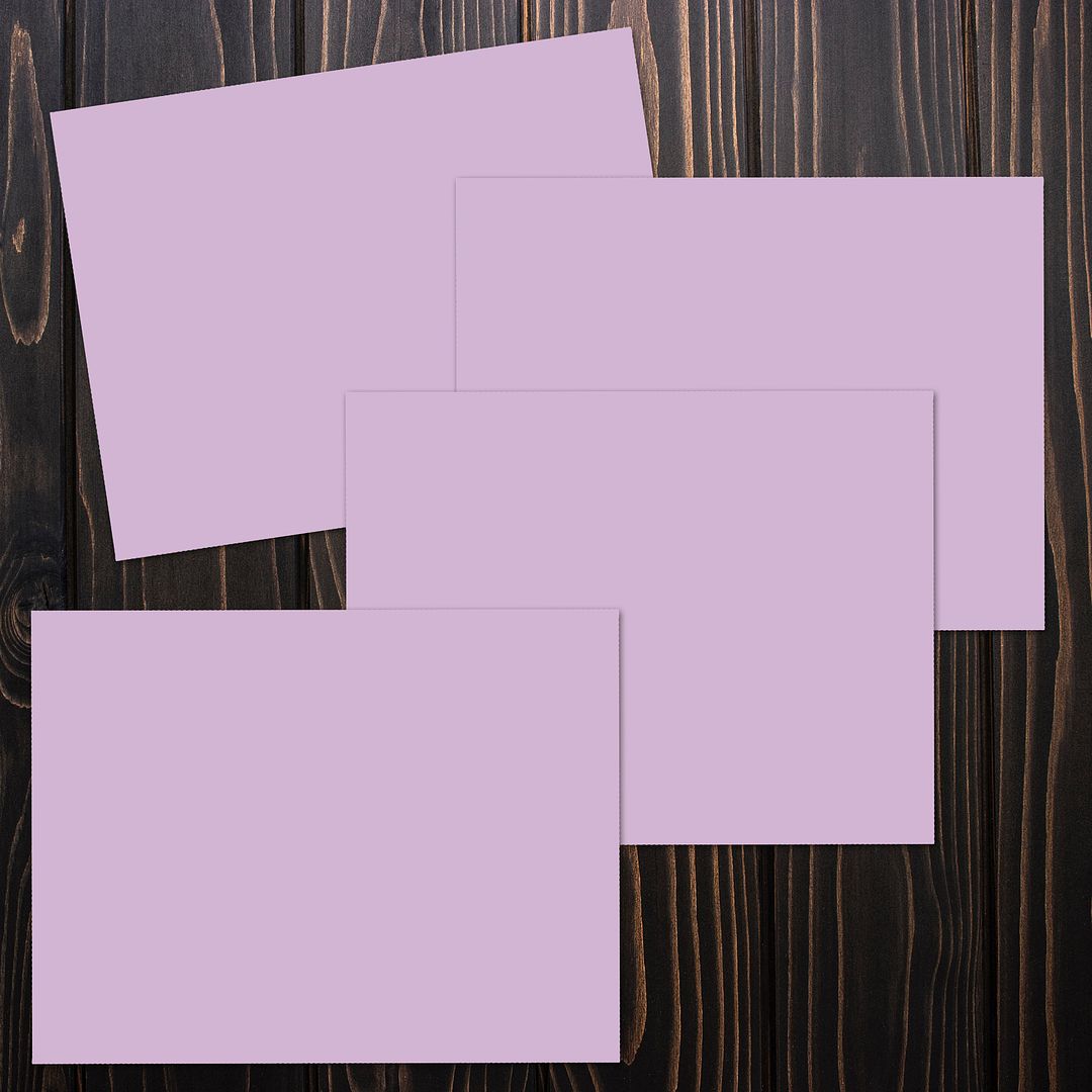 Great Papers! Postcards, 4-Up, Orchid Pastel, Micro-Perforated, 50 sheets 8.5" x 11"/4 cards per sheet 4.25" x 5.5", Printer Friendly, 50 sheets/200 cards