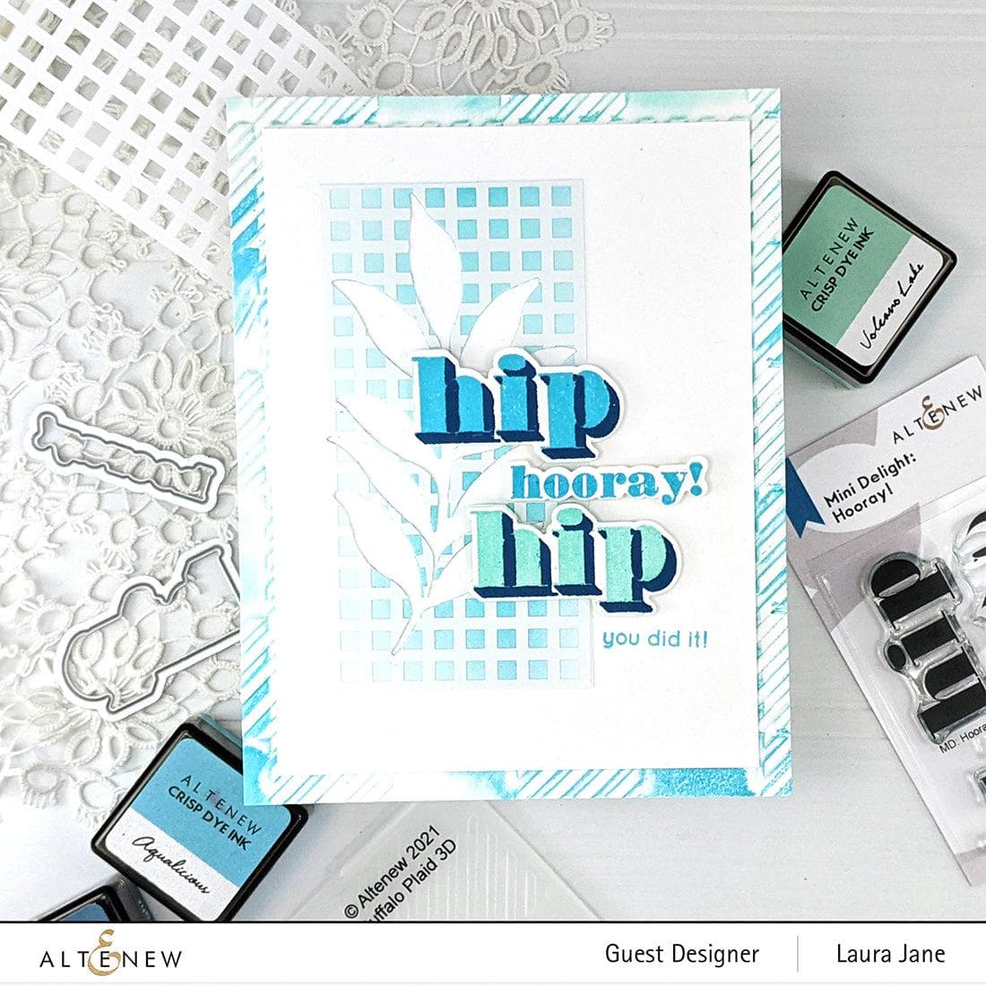 Mini Delight: Hooray! Stamp &#x26; Die Set