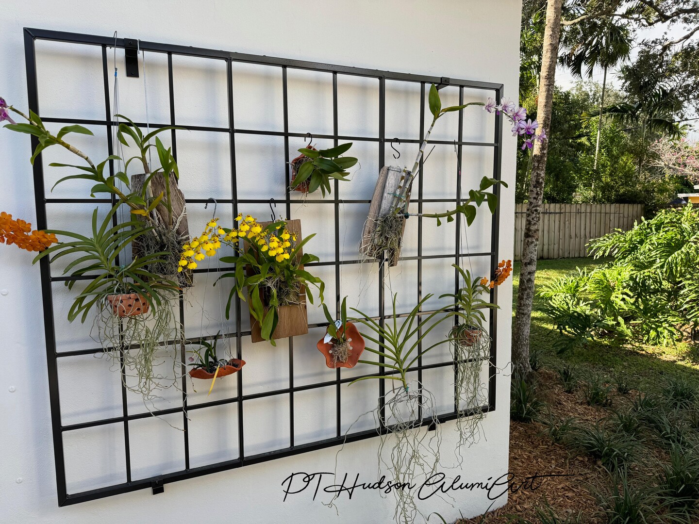 Large Classic Metal Garden Trellis, Multiple Sizes and Colors Available,  Wall Mounted or Staked options, up to 9ft, All Aluminum | MakerPlace by  Michaels